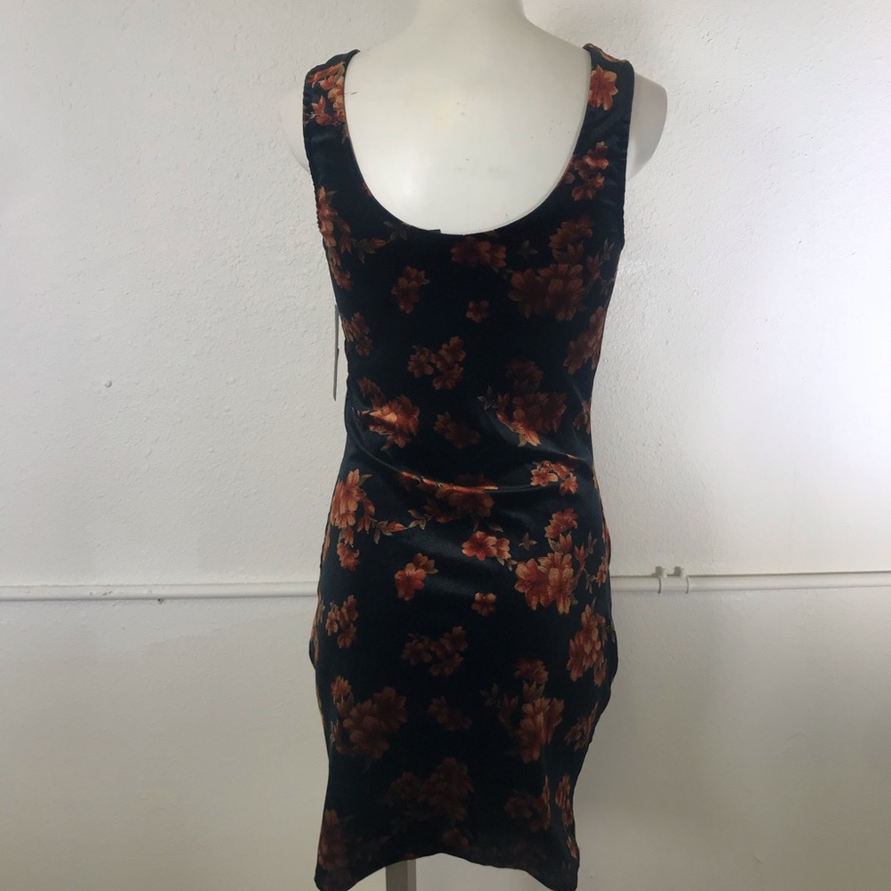 Free Press Velvet Ruched Mini Dress - Picture 4 of 8